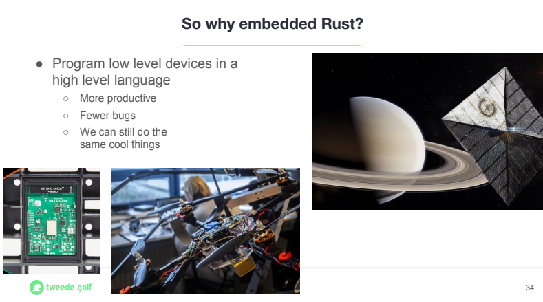 Embedded devices built with Rust