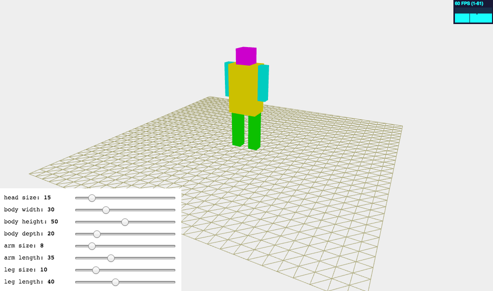 Minecraft character configurator