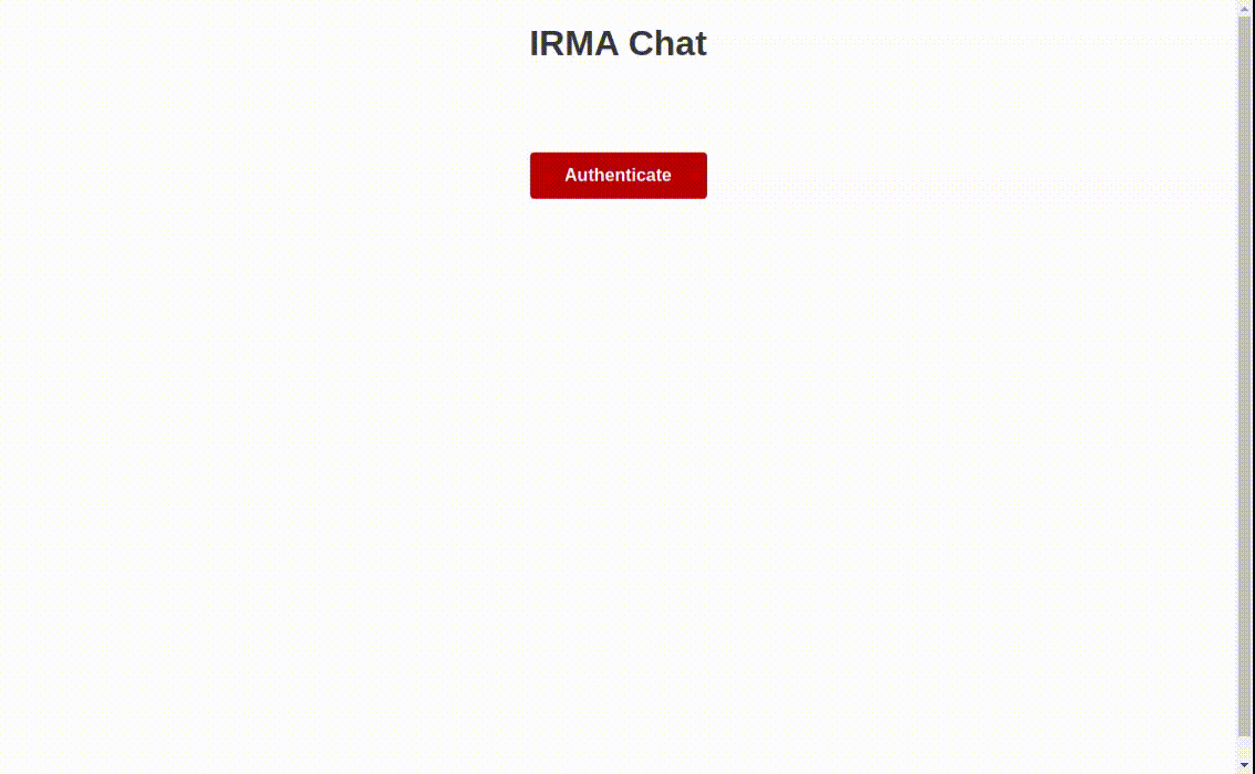 IRMA chat